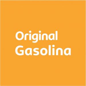 Adesivo Etiqueta Original Gasolina Vinil 0.10mm 5x5cm 4x0 Laminação Fosca Corte Reto 