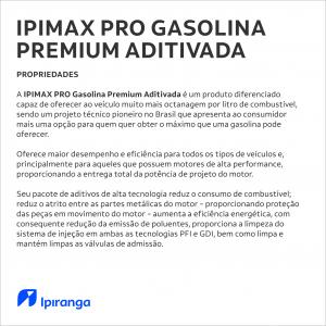 Adesivo Propriedade Gasolina Premium Aditivada Vinil 0.10mm 18x18cm 4x0 Laminação Fosca Corte Reto 