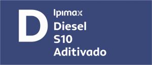 Adesivo Spainer  Diesel S10 Aditivado Vinil 0.10mm 30x13cm 4x0 Laminação Fosca Corte Reto 