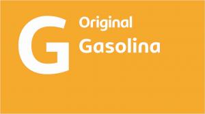 Adesivo Spainer Original Gasolina Vinil 0.10mm 43x24cm 4x0 Laminação Fosca Corte Reto 