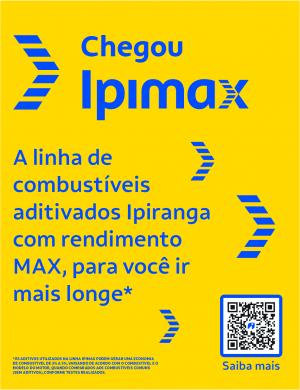 BA Chegou Ipimax Vinil 0.10mm Aplicado em Poliondas 3mm 100x130cm 4x0  Corte Reto 